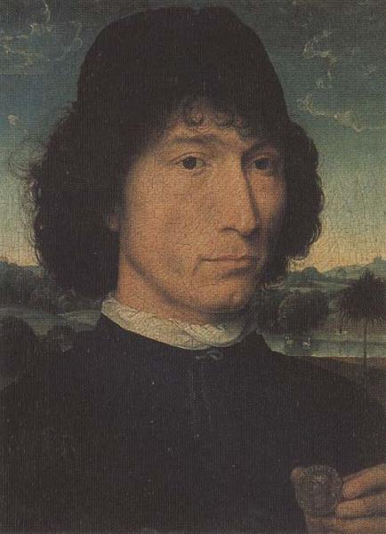 Sandro Botticelli Hans Memling,Man with a Medal oil painting picture